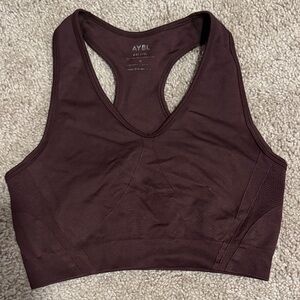 AYBL Women's Brown Sports Bra
